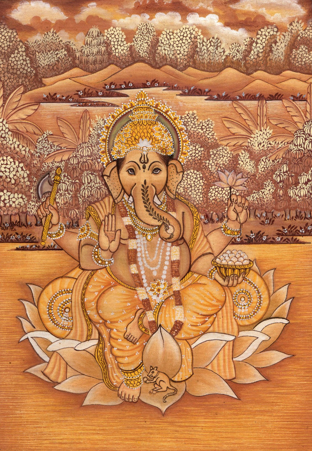 représentation du dieu Ganesh